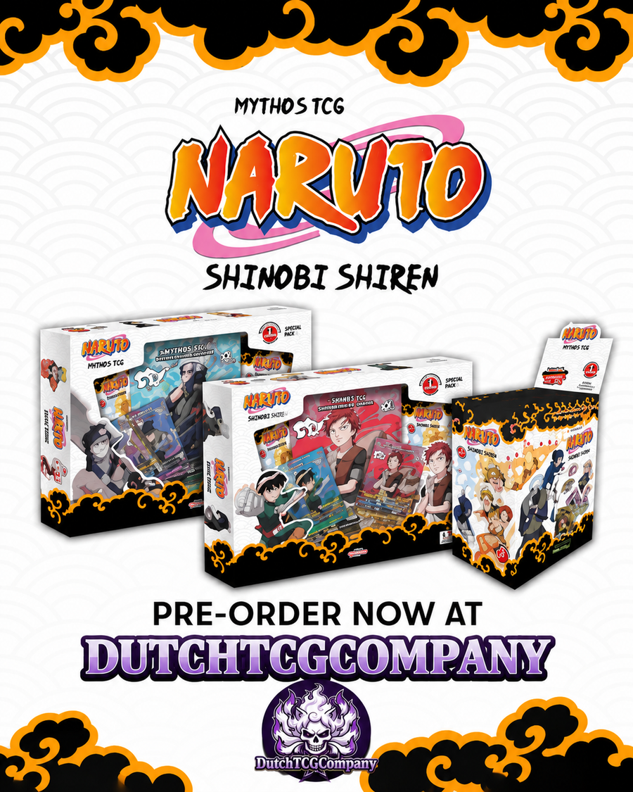 Naruto Mythos TCG Shinobi Shiren (Set 2) Booster Box – Pre-Order