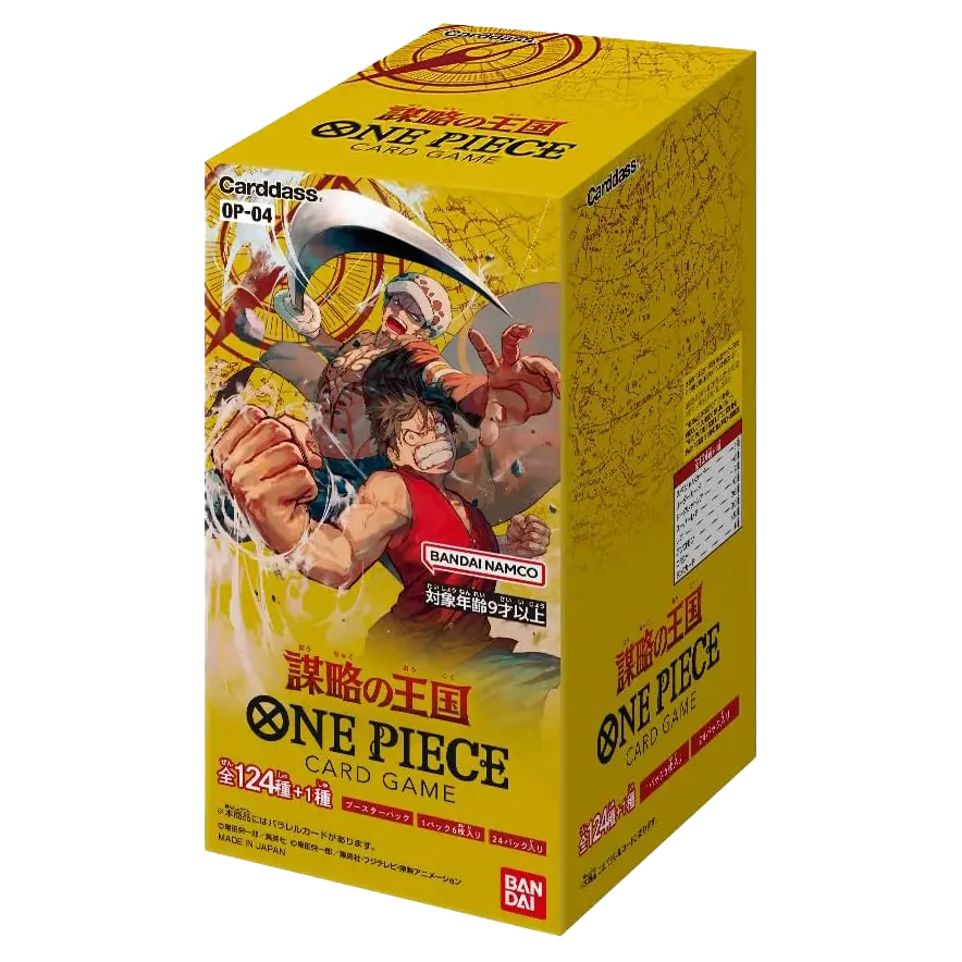 One Piece – Kingdoms of Intrigue Booster Box OP-04 (Japanese)
