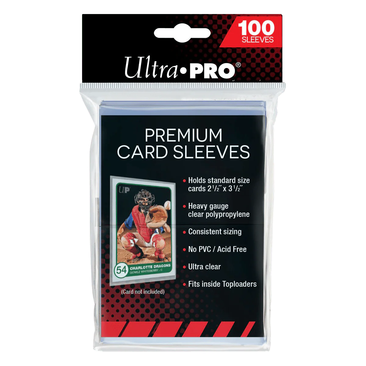Ultra Pro Card Sleeves – Clear (100 Pack)